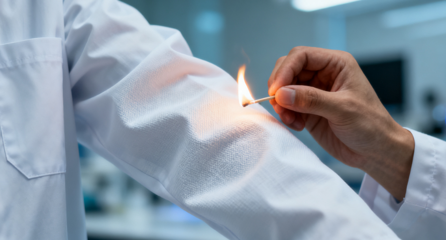 LOI (Limit Oxygen Index) in FR Fabrics