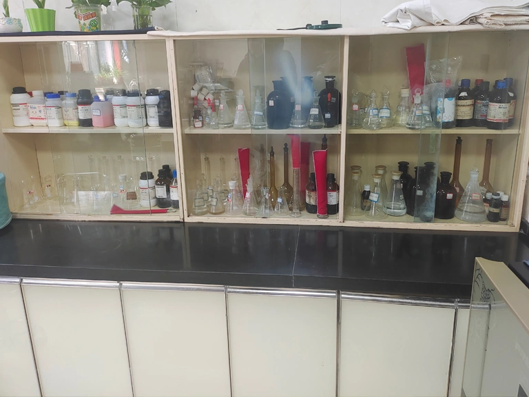 In-house laboratory used for flame-resistant fabric quality testing and performance verification