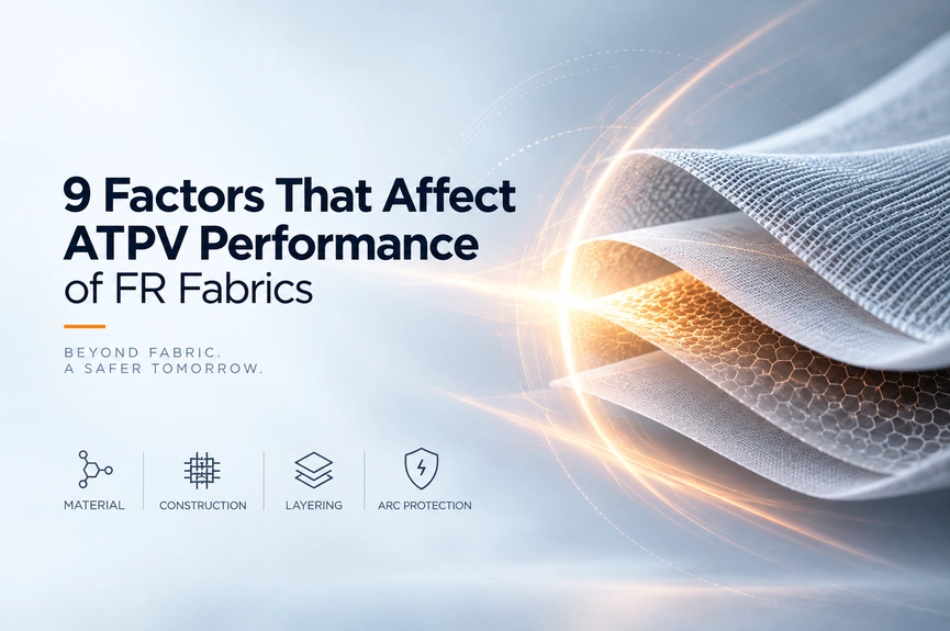 Factors affecting ATPV performance of flame-resistant fabrics